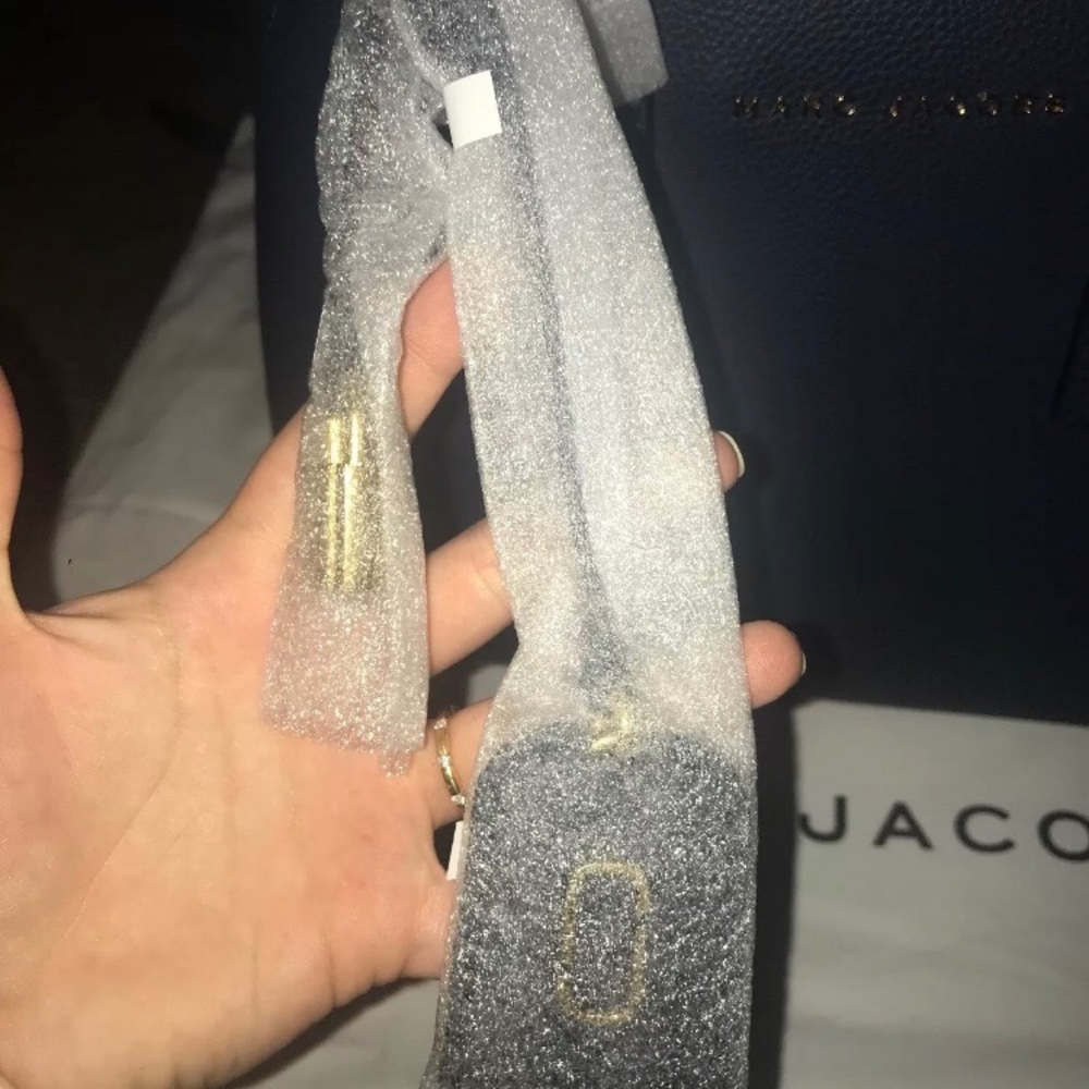 SOLD Marc jacobs the editor’a tote Sea Blue - Picture 2 of 8